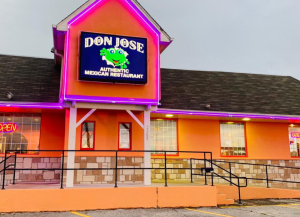front facade of Don Jose Authentic Mexican Restaurant