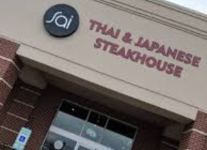 front facade of Sai Thai & Japanese Steakhouse