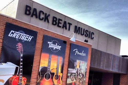 front facade of Back Beat Music