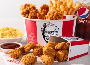 fried chicken from KFC